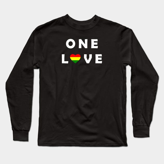 1 Love Music Long Sleeve T-Shirt by AdiGimbal